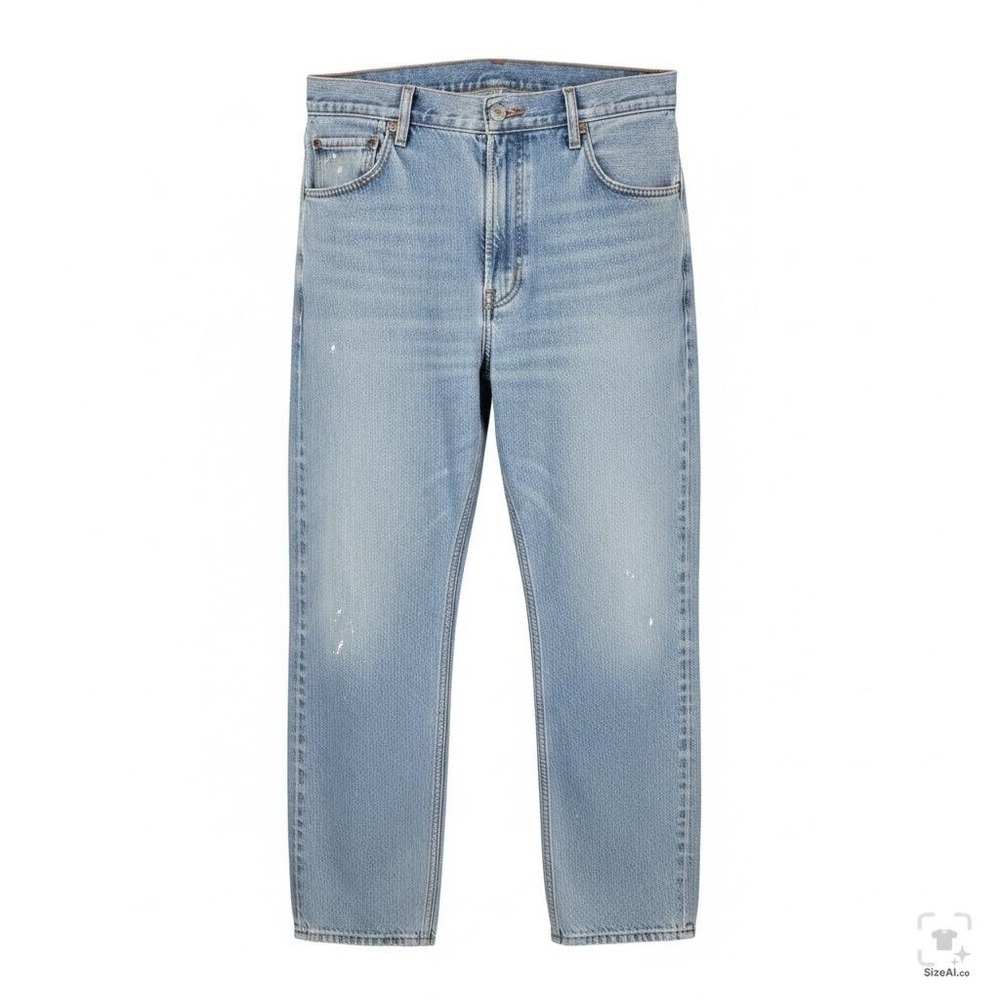 Levis 560 Jeans Mens 36x30 Relaxed Comfort Fit Light Wash Blue Denim Tapered